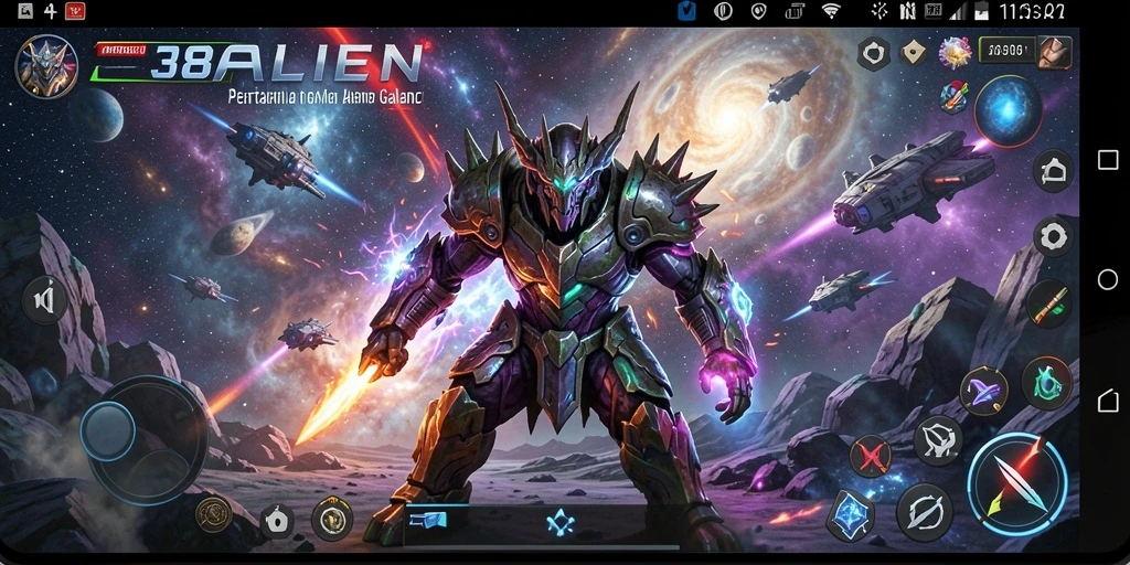 Tangkapan layar dari gameplay Action yang seru di 138ALIEN.