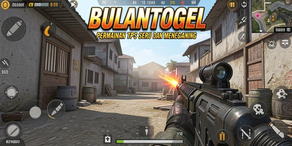 Tampilan gameplay seru dan menegangkan dari BULANTOGEL.