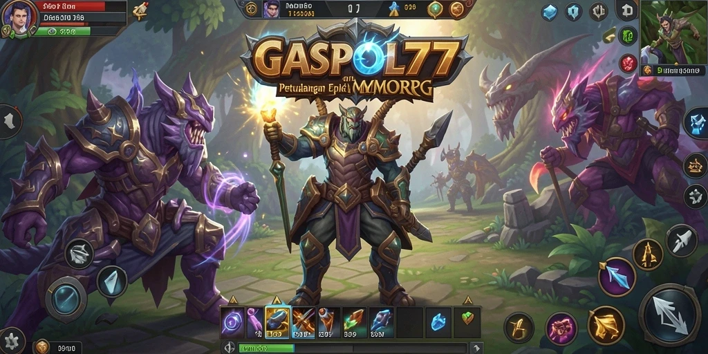 Tampilan gameplay GASPOL77 yang penuh aksi dan petualangan menarik.