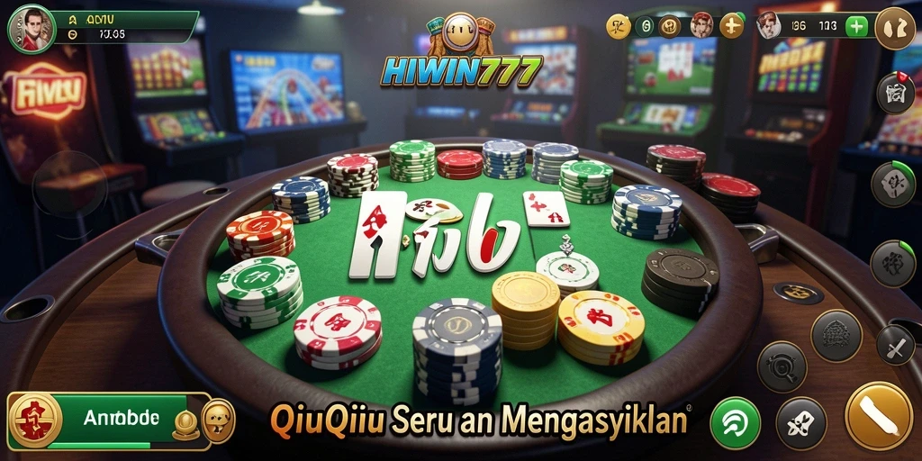 Screenshot gameplay QiuQiu yang seru di HIWIN777.