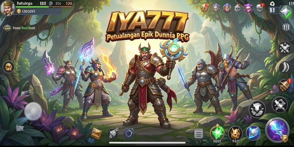 Tampilan gameplay RPG IYA777 yang menawan dan interaktif.