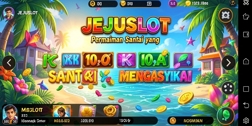 Screenshot JEJUSLOT menampilkan gameplay yang seru dan menarik.
