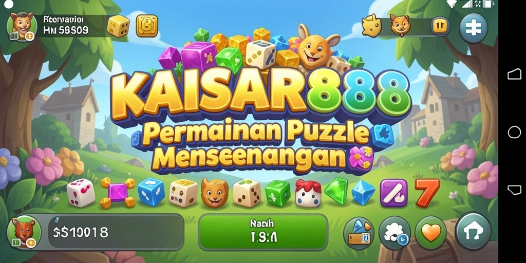 Tampilan gameplay seru dan penuh warna dari KAISAR888.