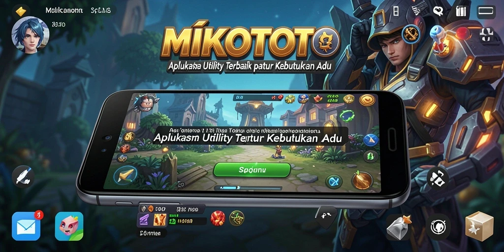 Tampilan utama MIKOTOTO dengan berbagai fitur yang bermanfaat.