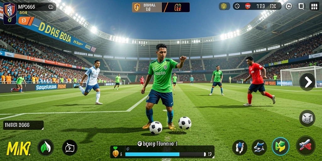 Tampilan gameplay MPO666 yang mendebarkan dan realistis.