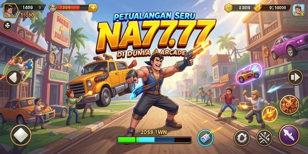 Screenshot gameplay NA777 yang menampilkan momen seru di dunia Arcade.
