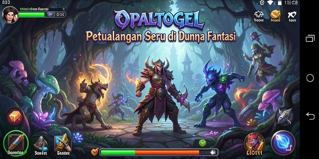 Tampilan gameplay menarik dari OPALTOGEL saat menjelajahi dunia petualangan.