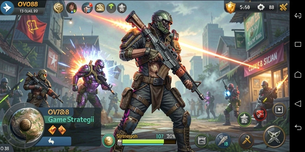 Screenshot OVO88 menampilkan gameplay Strategy yang mendebarkan.