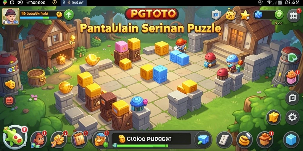 Tangkapan layar utama PGTOTO menunjukkan gameplay yang menantang dan menyenangkan.