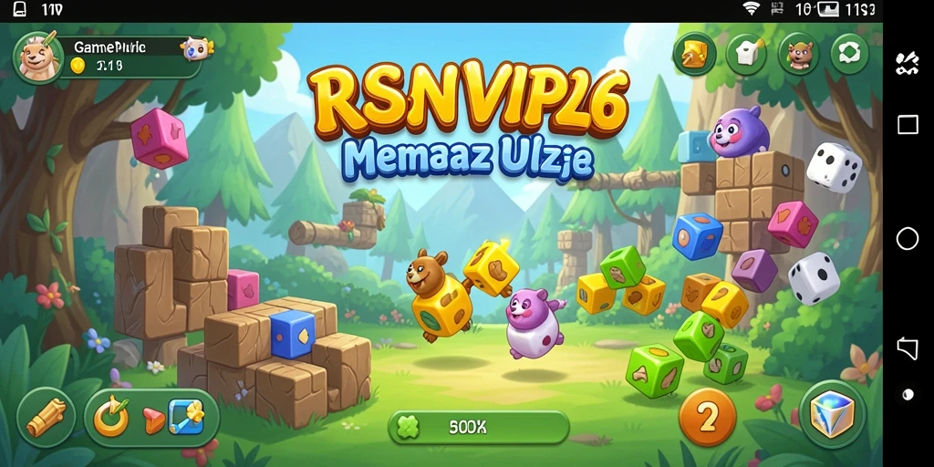 Tampilan gameplay RSNVIP6 dengan tantangan Puzzle yang seru.