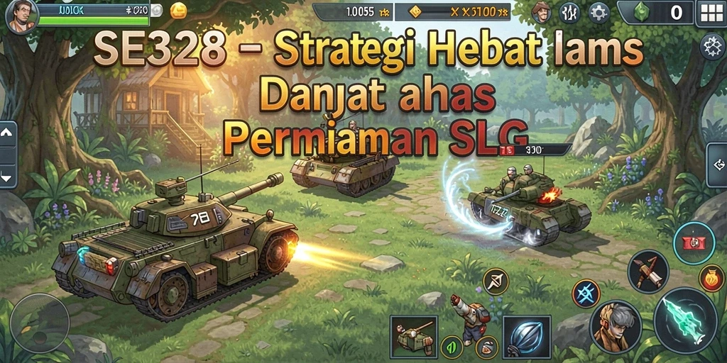 Tangkapan layar gameplay SE328 yang menunjukkan strategi seru.