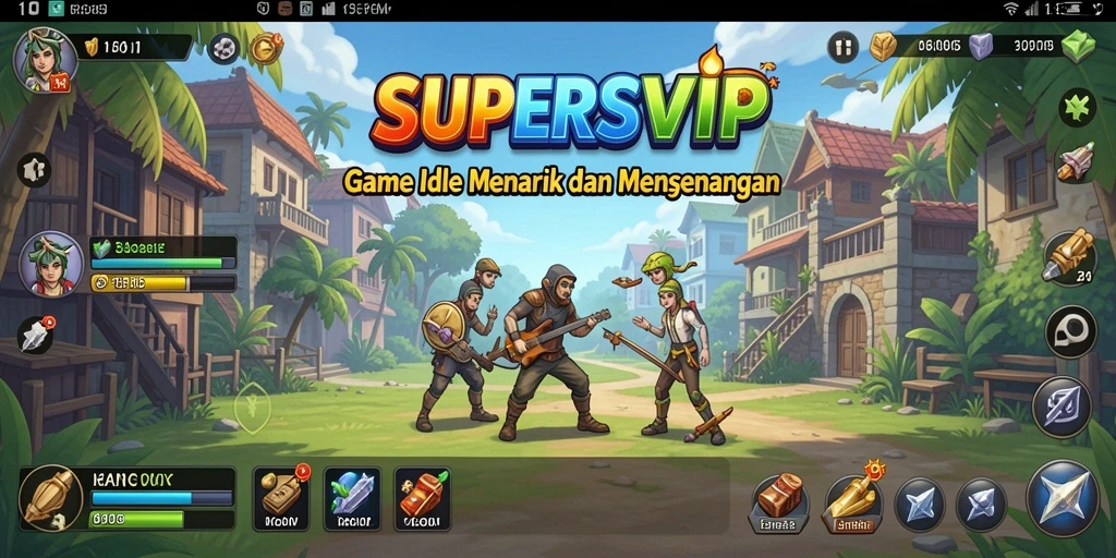 Tampilan gameplay <strong>SUPERSVIP</strong> yang menarik dan memikat.